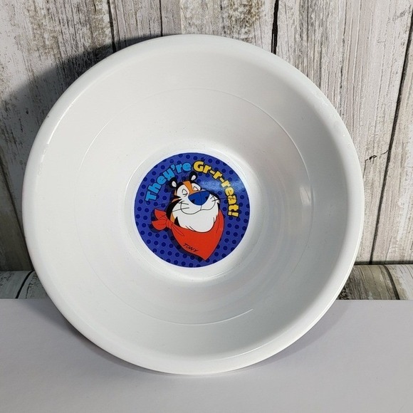 Vintage Tony The Tiger Frosted Flakes Cereal Bowl, Theyre Grreat‎ - Picture 7 of 7